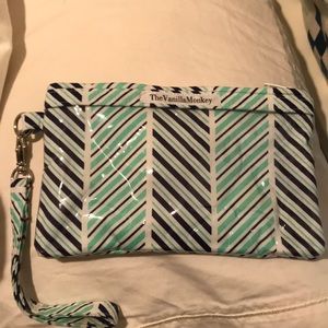 Cute Vanilla Monkey wristlet/wallet